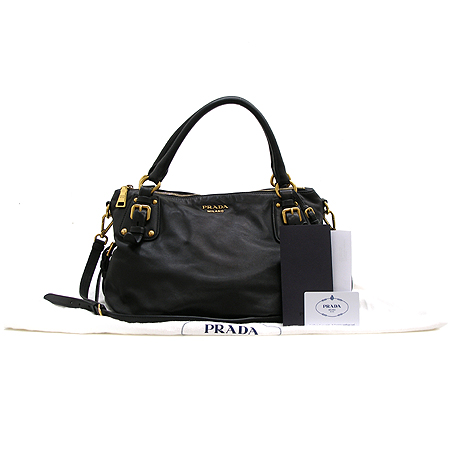 Prada(�����) BR4281 ���� ��Ż �ΰ� ��� ���� ��Ʈ�� + ũ�ν� ��Ʈ�� �̹���2 - ���̺��� �߰���ǰ