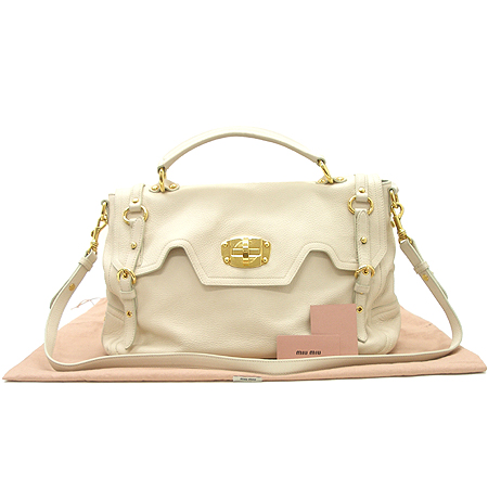 MiuMiu(�̿�̿�) RN0633 ���̺������� ����ΰ� ����Ʈ 2WAY [��������] �̹���2 - ���̺��� �߰���ǰ