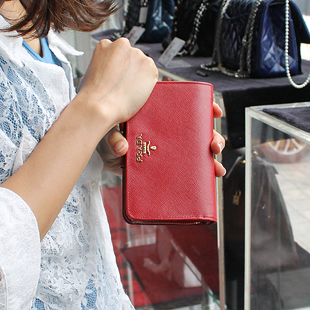Prada(�����) 1M1225 SAFFIANO METAL ¤�� ������ [�б�������] �̹���5 - ���̺��� �߰���ǰ