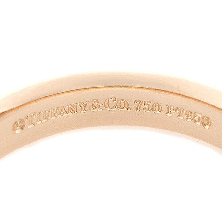 Tiffany(Ƽ�Ĵ�) PT950 (�÷�Ƽ��) + 18K ��ũ��� MILGRAIN (�б׷���) 3MM ���� - 13ȣ [��������] �̹���2 - ���̺��� �߰���ǰ