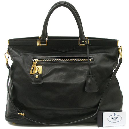 Prada(�����) BN1861 SOFT CALF �������� ��Ʈ�� + ��� ��Ʈ�� [�б�������] �̹���4 - ���̺��� �߰���ǰ