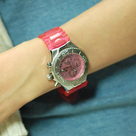 TechnoMarine (��ũ�븶��) TMCN07 �ڰ��� ũ�γ�׷��� ������� �ð� �̹���5 - ���̺��� �߰���ǰ