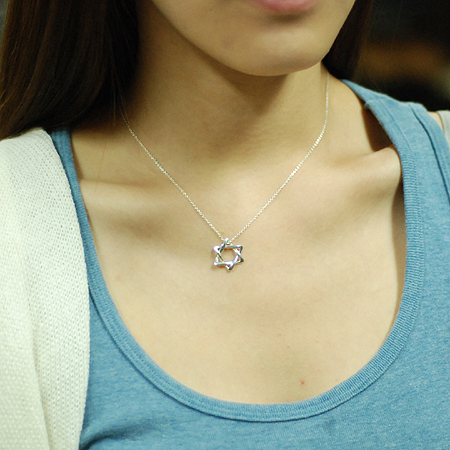 Tiffany(Ƽ�Ĵ�) 925 (�ǹ�)  ELSA PERETI (���� �䷹Ƽ) STAR OF DAVID ����� [�б�������] �̹���5 - ���̺��� �߰���ǰ