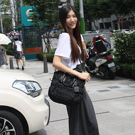 Prada(�����) BN1336 ���� �ΰ� ��� �к긯 ������ 2WAY �̹���6 - ���̺��� �߰���ǰ