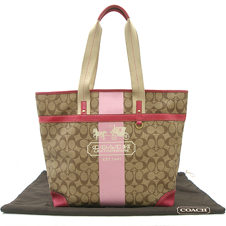Coach(��ġ) �ñ׳�ó PVC ���̴�Ʈ ��Ƽġ ����� �̹���2 - ���̺��� �߰���ǰ