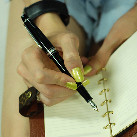Montblanc(������) P145 ���̽��ͽ�ƣ 14K ���� ���� ������ (�� ������ F) �̹���5 - ���̺��� �߰���ǰ