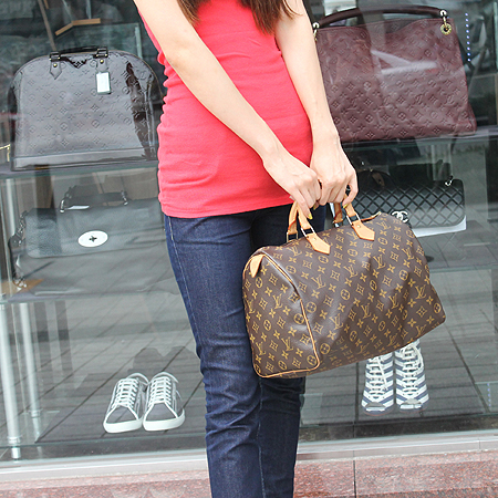 Louis Vuitton(���̺���) M41524 ���׷� ĵ���� ���ǵ� 35 ��Ʈ�� [��������] �̹���5 - ���̺��� �߰���ǰ