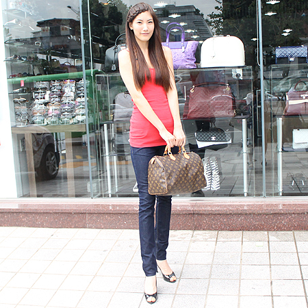 Louis Vuitton(���̺���) M41524 ���׷� ĵ���� ���ǵ� 35 ��Ʈ�� [��������] �̹���6 - ���̺��� �߰���ǰ