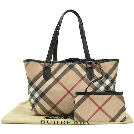 Burberry(������) HBN394 �� ��� üũ PVC ���� �����+�����Ŀ�ġ [��������] �̹���2 - ���̺��� �߰���ǰ