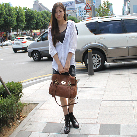 MULBERRY(�ֹ���) HH7541  ��ũ ���� �˷��� ���������� 2WAY �̹���5 - ���̺��� �߰���ǰ