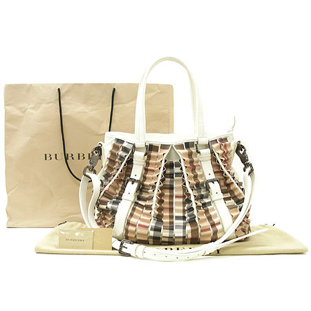 Burberry(������) HB-N464 LOWRY(�ο츮) ���üũ ���̴�Ʈ 2WAY [�б�������] �̹���2 - ���̺��� �߰���ǰ