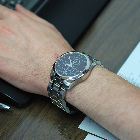 TISSOT(Ƽ) T035.617.11.051.00 COUTURIER ٶ߸ ũγ׶ ƿ ð [] ̹5 - ̺ ߰ǰ