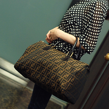 Fendi(���) 9BL105 CHEF DUFFLE  BAG(���� ���� ��) FF�ΰ� �ڰ��� ������ ��Ʈ�� �̹���5 - ���̺��� �߰���ǰ