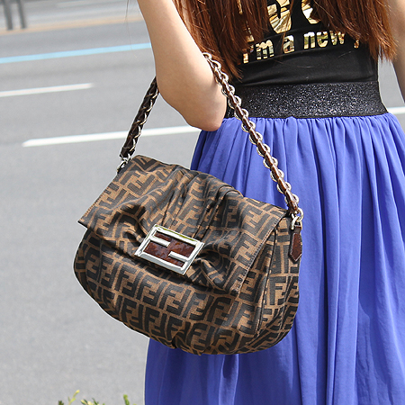 Fendi(���) 8BR614 FF �ΰ� �ڰ��� ��ī ���� �ΰ� ü�� ����� �̹���6 - ���̺��� �߰���ǰ
