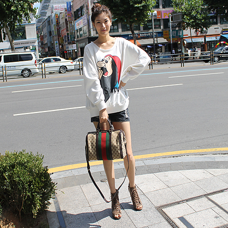 Gucci(����) 247205 GG�ΰ� �ڰ��� ��� ������ 2WAY [��������] �̹���5 - ���̺��� �߰���ǰ