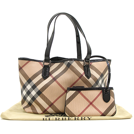 Burberry(������) HBN394 �� ���üũ PVC ���� �����+�Ŀ�ġ [��������] �̹���2 - ���̺��� �߰���ǰ