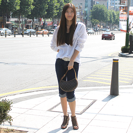 Louis Vuitton(���̺���) M51510 ���׷� ĵ���� ����Ʈ ũ�οͻ� ����� �̹���5 - ���̺��� �߰���ǰ