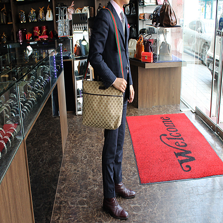 Gucci(����) 189751 GG �ΰ� �ڰ��� ��� ũ�ν��� �̹���5 - ���̺��� �߰���ǰ
