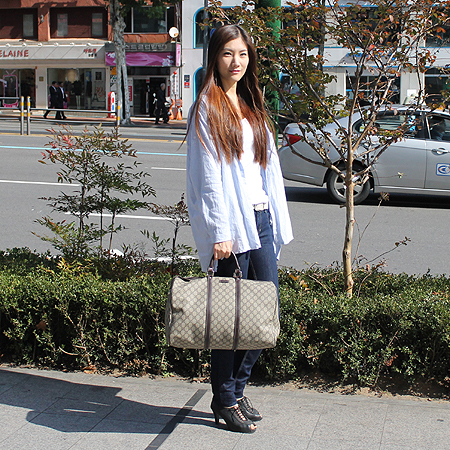 Gucci(����) 206501 GG�ΰ� PVC ��Ʈ�� [�б�������] �̹���5 - ���̺��� �߰���ǰ