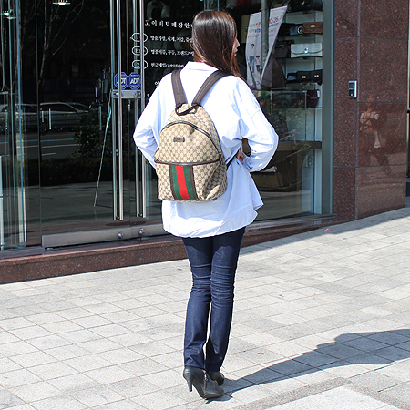Gucci(����) 190278 GG�ΰ� �ڰ��� �Ｑ ��Ƽġ ���� �̹���5 - ���̺��� �߰���ǰ