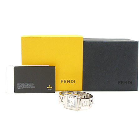 Fendi(���) F605210 6000L �簢 ���� ���Ʈ FF�ΰ� ��ƿ ��� ������ �ð� �̹���2 - ���̺��� �߰���ǰ