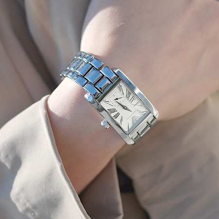 Armani(�Ƹ�����) AR0146 �簢 ������ ��ƿ ������ð� �̹���6 - ���̺��� �߰���ǰ