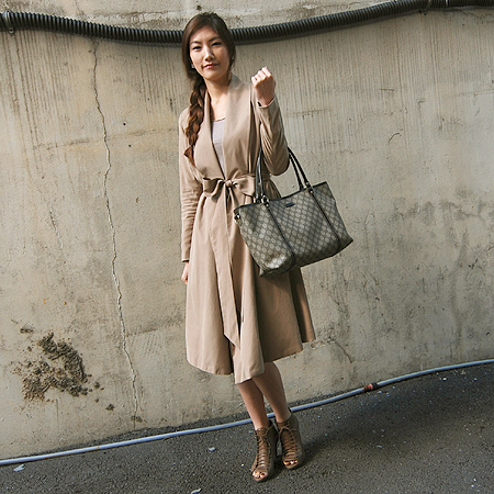 Gucci(����) 197953 GG�ΰ� PVC ��ũ���� Ʈ���� ����� [�б�����������2ȣ��] �̹���5 - ���̺��� �߰���ǰ