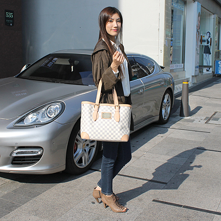Louis Vuitton(���̺���) N51206 �ٹ̿� ���ָ� ĵ���� �ܽ��׵� MM ����� [��������] �̹���5 - ���̺��� �߰���ǰ