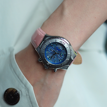 TechnoMarine (��ũ�븶��) TMCS11 �ڰ��� ũ�γ� �׷��� ���׹�� �ð� �̹���4 - ���̺��� �߰���ǰ