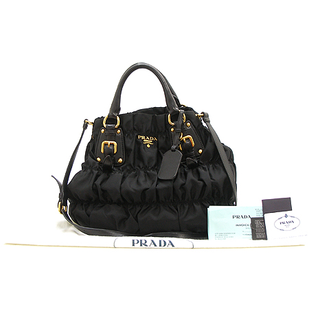 Prada(�����) BN1792 ������ �к긯 ��Ʈ�� + ũ�ν� ��Ʈ�� �̹���3 - ���̺��� �߰���ǰ