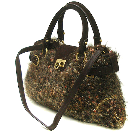 Ferragamo(��󰡸�) 21 5805 �� ���� ���� ��ġ�� ��� 2WAY �̹���3 - ���̺��� �߰���ǰ