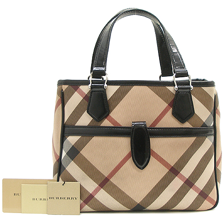 Burberry(������) �� ���� üũ PVC �簢 ��Ʈ�� �̹���4 - ���̺��� �߰���ǰ