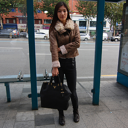 Prada(�����) BN1713 VIT DAINO ���� ���� ��Ʈ�� + ��� ��Ʈ�� �̹���5 - ���̺��� �߰���ǰ