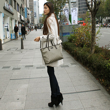 Gucci(����) 211137 GG �ΰ� PVC ���� ����� �̹���5 - ���̺��� �߰���ǰ