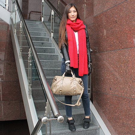 MiuMiu(�̿�̿�) RT0365 VITELLO LUX ���� ��� ���� �ΰ� ��ÿ 2WAY �̹���5 - ���̺��� �߰���ǰ