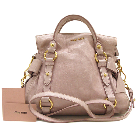 MiuMiu(�̿�̿�) RT0438 CALF SKIN(�۾���) ���� ��� 2-way �̹���2 - ���̺��� �߰���ǰ