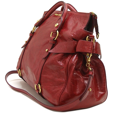MiuMiu(�̿�̿�) RT0365 VITELLO LUX ���� ��� ���� �ΰ� ��ÿ 2WAY �̹���3 - ���̺��� �߰���ǰ