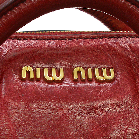 MiuMiu(�̿�̿�) RT0365 VITELLO LUX ���� ��� ���� �ΰ� ��ÿ 2WAY �̹���4 - ���̺��� �߰���ǰ