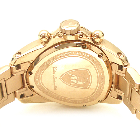 Lamborghini (���������) �ڻ祲 ũ�γ� ��ġ Full Rosegold ��ƿ ������ �ð� �̹���4 - ���̺��� �߰���ǰ