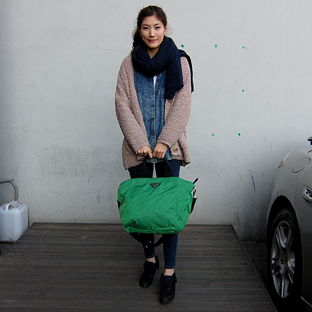 Prada(�����) BR4051 �к긯 �׸��÷� ��Ʈ�� + ��� ��Ʈ�� �̹���5 - ���̺��� �߰���ǰ