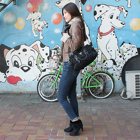 Prada(�����) BN1407 �к긯 ���� �ΰ� ������ 2-WAY �̹���6 - ���̺��� �߰���ǰ