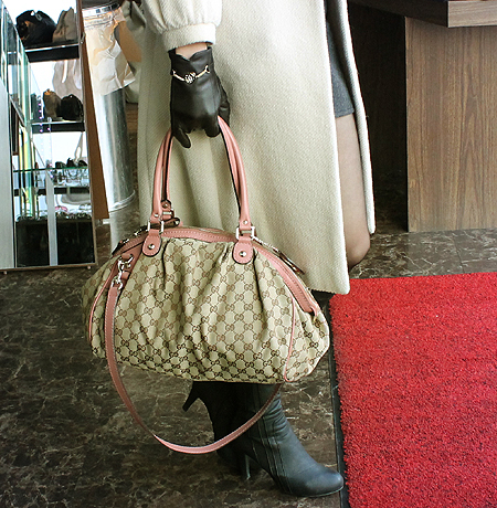 Gucci(����) 223974 GG �ΰ� �ڰ��� ��Ʈ�� + ��� ��Ʈ�� �̹���5 - ���̺��� �߰���ǰ