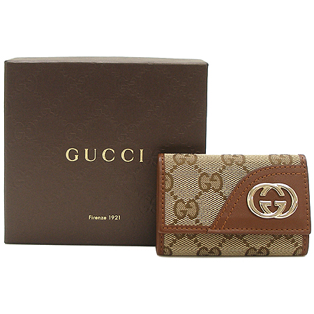 Gucci(����) 181599 GG �ΰ� �ڰ��� 6Ȧ�� Ű���̽� [�б�������] �̹���2 - ���̺��� �߰���ǰ