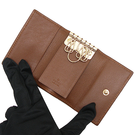 Gucci(����) 181599 GG �ΰ� �ڰ��� 6Ȧ�� Ű���̽� [�б�������] �̹���3 - ���̺��� �߰���ǰ