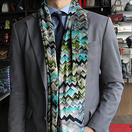 Missoni(�̼Ҵ�)  100% ��ũ �� �� ���÷� �̹���5 - ���̺��� �߰���ǰ