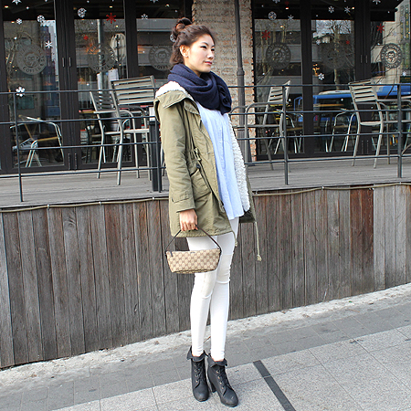 Gucci(����) 141809 GG �ΰ� �ڰ��� �Ŀ�ġ ����� �̹���4 - ���̺��� �߰���ǰ