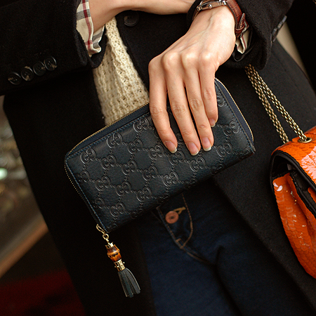 Gucci(����) 224253 GG�ΰ� �ø� ���� ��� ¤�� ������ [��������] �̹���5 - ���̺��� �߰���ǰ