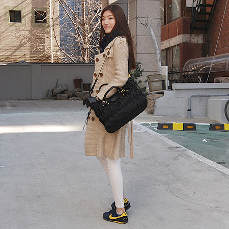 Prada(�����) BN1788 ���� �ΰ� ��� �к긯 ������ ��Ʈ�� + ��� ��Ʈ�� �̹���7 - ���̺��� �߰���ǰ