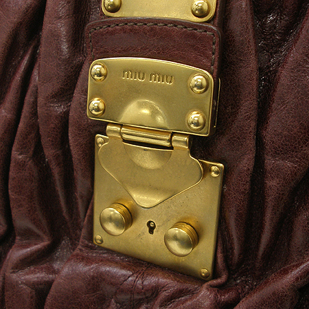 MiuMiu(�̿�̿�) METELASSE LUX(��Ʈ��� ����) �۾��� ���� 2WAY [�б�����������2ȣ��] �̹���4 - ���̺��� �߰���ǰ