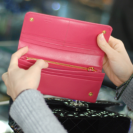 Prada(�����) 1M1132 SAFFIANO FIOCCO ���� ��� ��ũ ������ [�б�����������2ȣ��] �̹���7 - ���̺��� �߰���ǰ